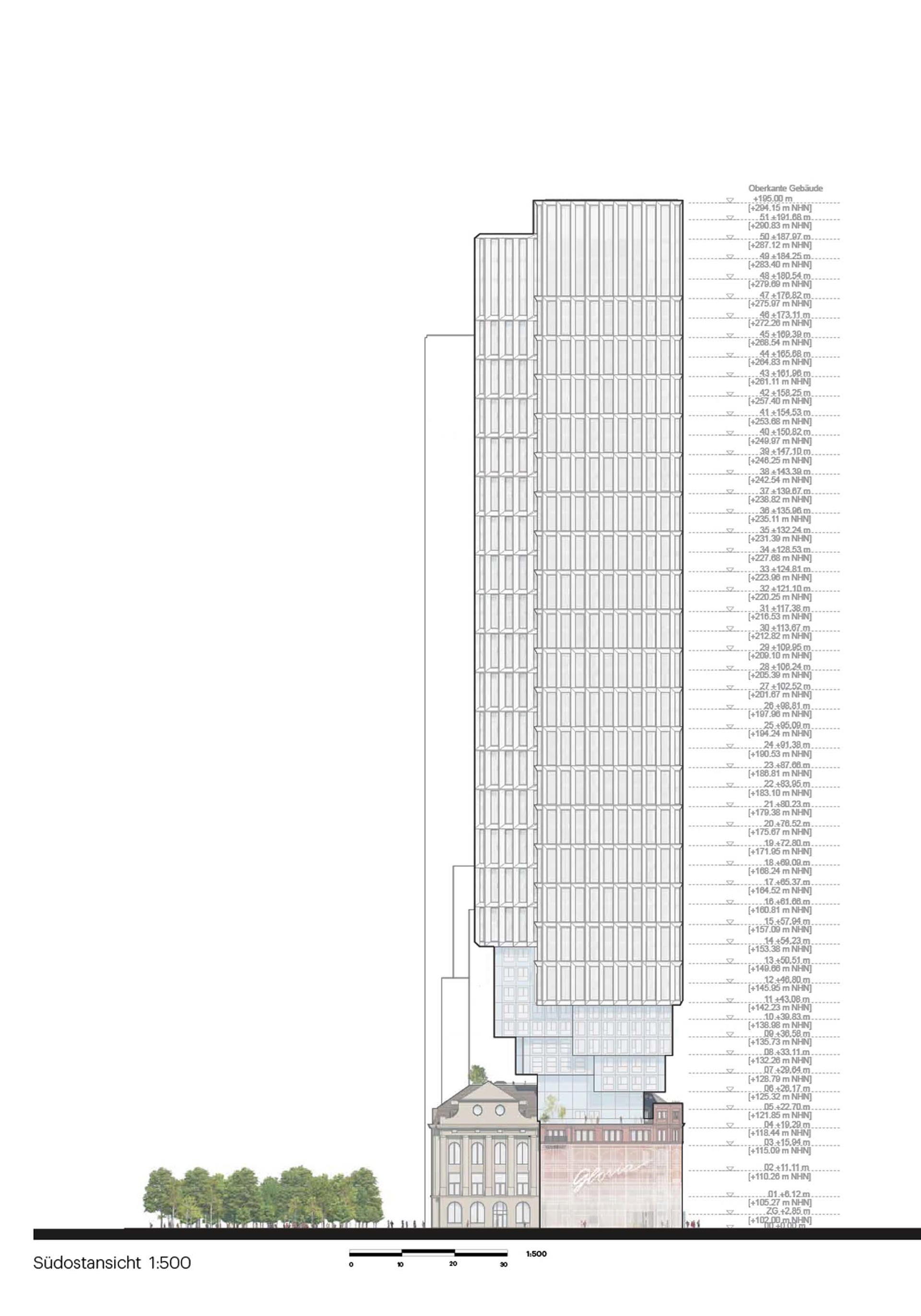 MVRDV - Gloria Tower Frankfurt