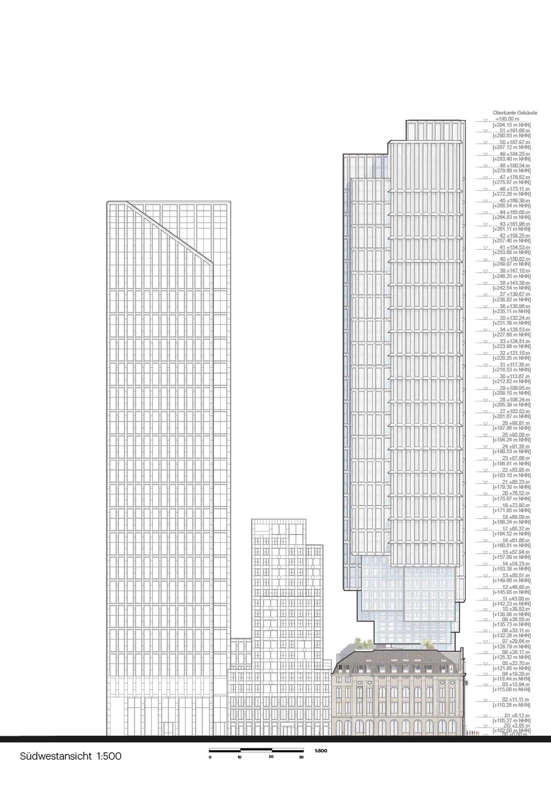 MVRDV - Gloria Tower Frankfurt