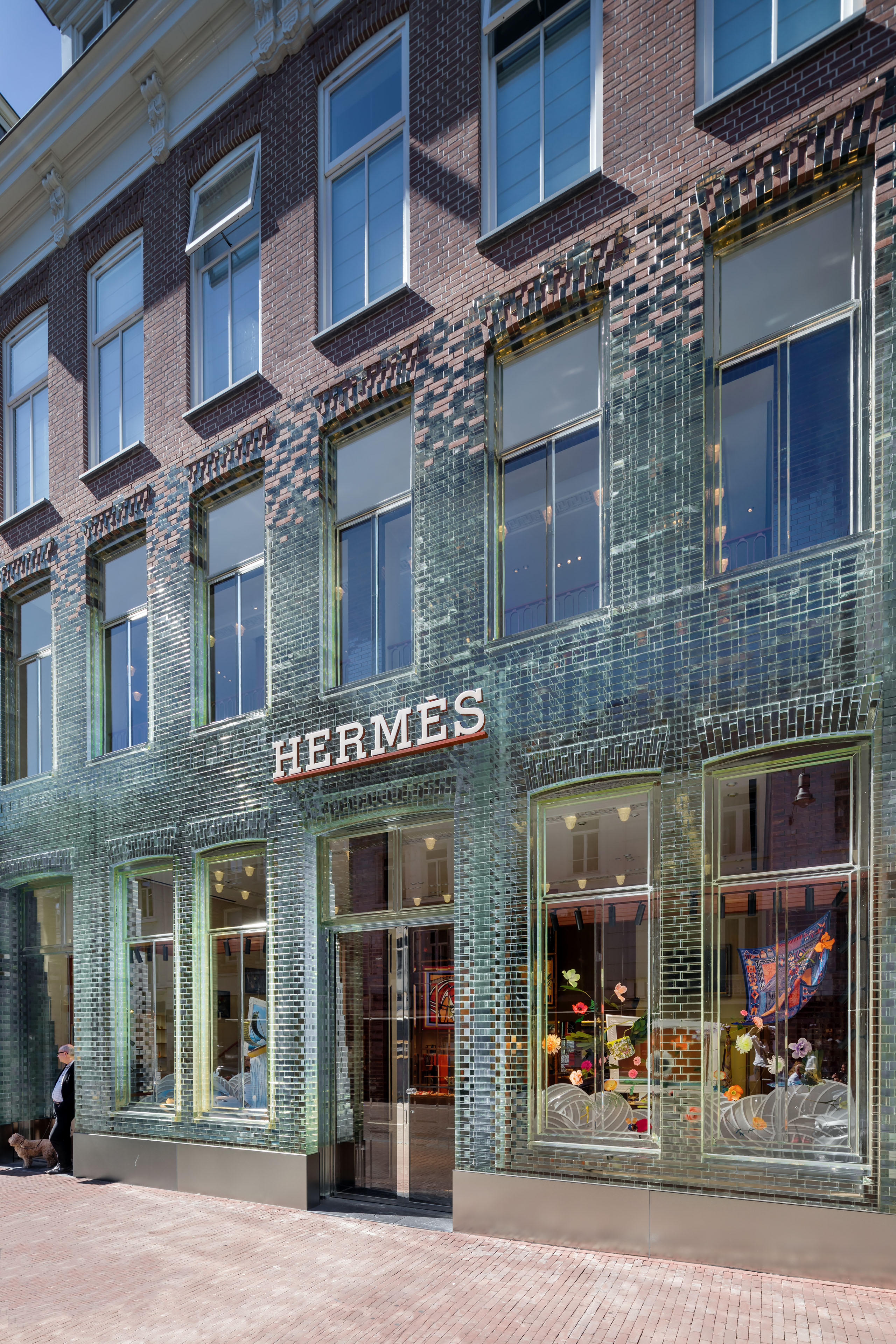 Hermès takes over MVRDV's Crystal Houses in Amsterdam